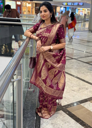 Pure Georgette Banarasi