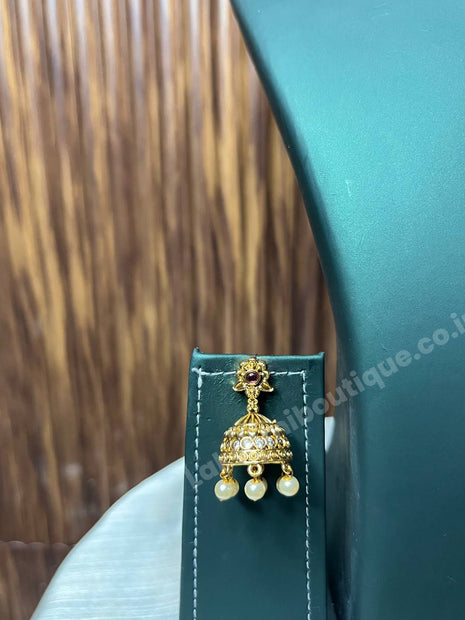 Temple With Choker Necklace Jewellery