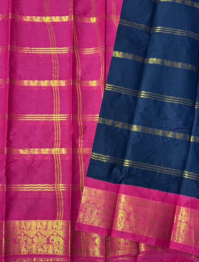 Sungudi Cotton with Blouse