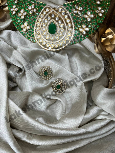 Stone With Choker Necklace Jewellery