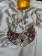 Stone With Choker Necklace Jewellery