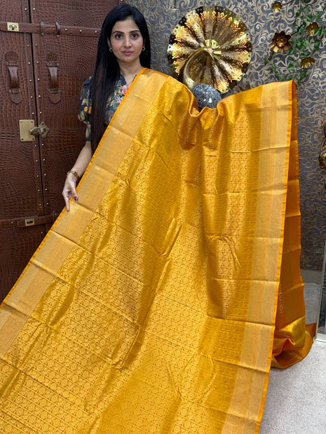 Premium Kanchi Golden Yellow Colour