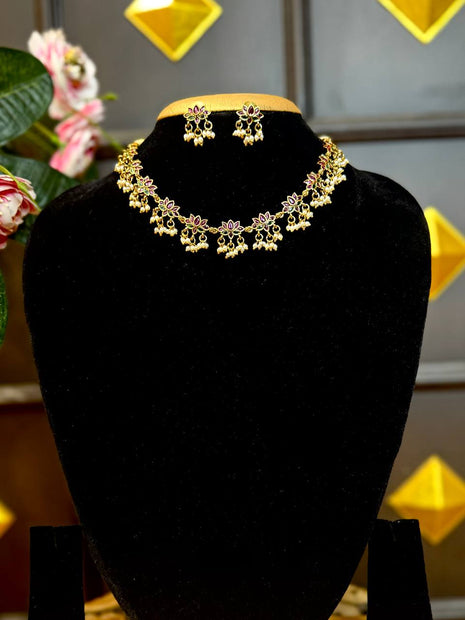 Kempu Beads Jewellery