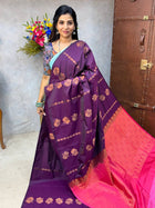 Border Less Kanchi Silk