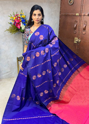 Border Less Kanchi Silk