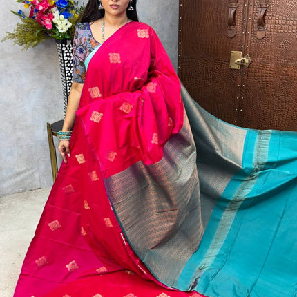 Border Less Kanchi Silk