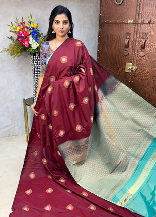 Border Less Kanchi Silk