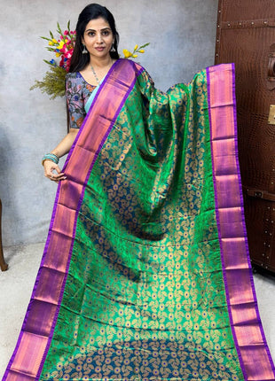 Triple Shade Kanchi Silk