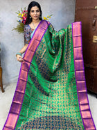 Triple Shade Kanchi Silk