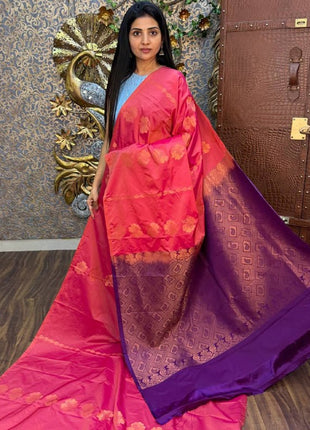Border Less Kanchi Silk