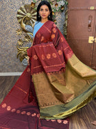 Border Less Kanchi Silk