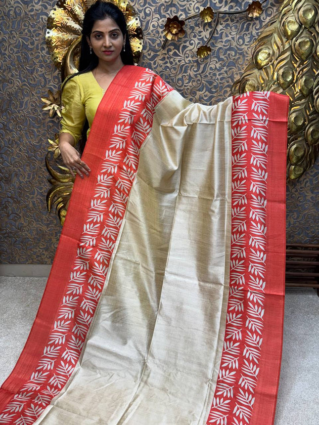 Tussar silk