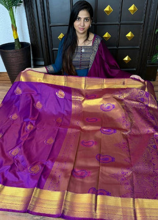 Kanchi Silk Gold Zari