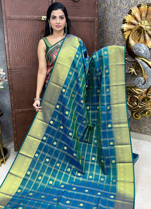 Kanchi Silk Gold Zari