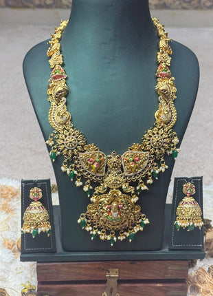 Temple with Diamond look Stone