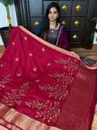 Chinnon SilkChinnon Blended Linen With Hand Embroidery