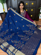 Chinnon Blended Linen With Hand Embroidery