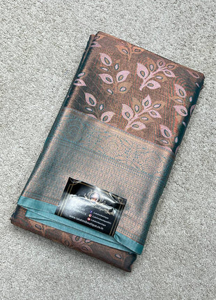 Triple Shade Kanchi Silk