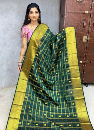 Kanchi Silk Gold Zari