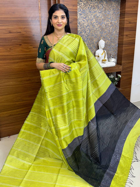 Semi Raw Silk