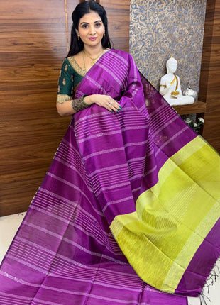 Semi Raw Silk