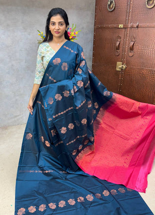 Border Less Kanchi Silk