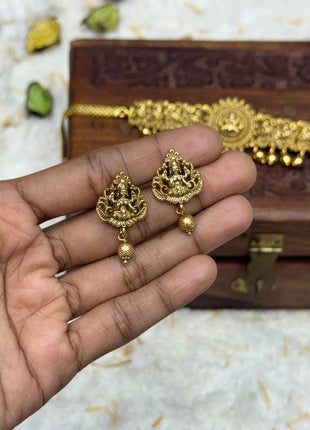 Temple With Choker Necklace Jewellery