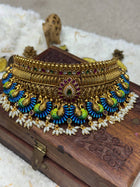 Temple With Choker Necklace Jewellery