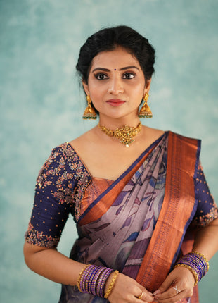 Printed Pure Silk