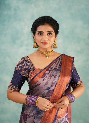 Printed Pure Silk