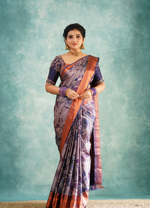 Printed Pure Silk