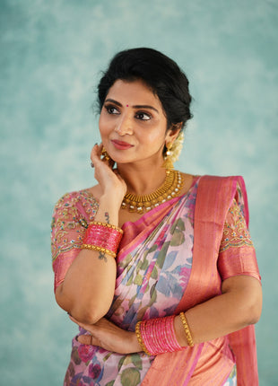Printed Pure Silk