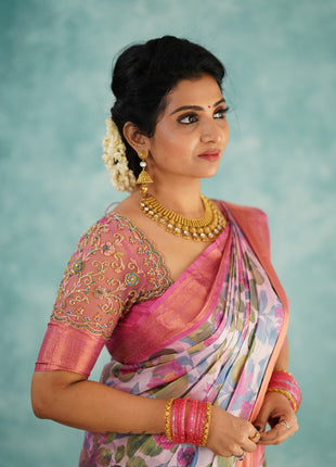 Printed Pure Silk