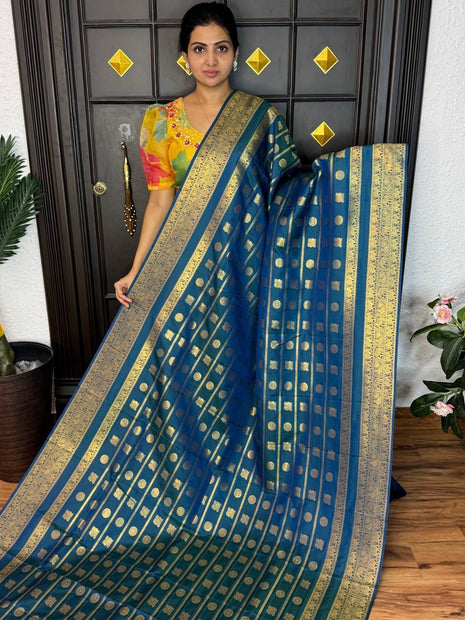 Kanchi Silk Gold Zari