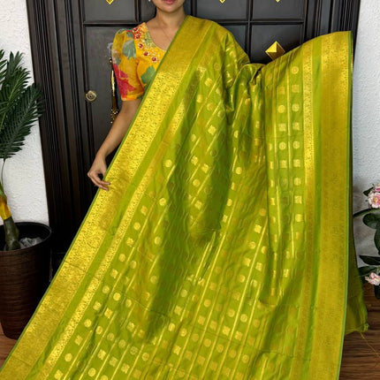 Kanchi Silk Gold Zari