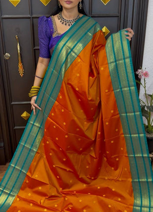 Premium Kanchi Gold Zari