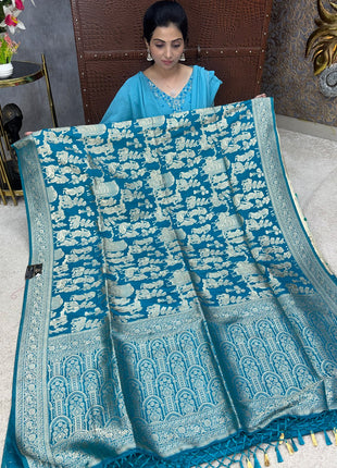 Pure Georgette Banarasi