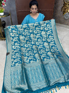 Pure Georgette Banarasi