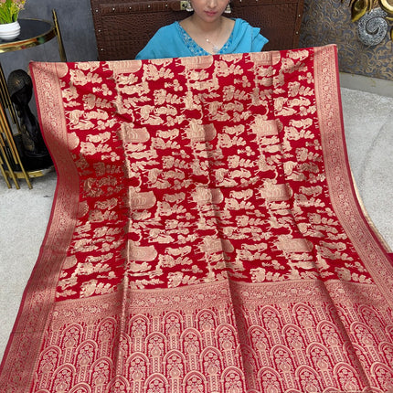 Pure Georgette Banarasi