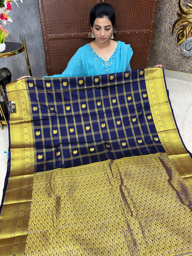 Kanchi Silk Gold Zari