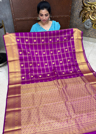 Kanchi Silk Gold Zari