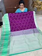 Premium Kanchi Silver Zari