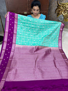 Premium Kanchi Silver Zari