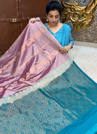 Border Less Kanchi Silk