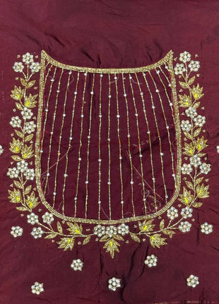 Heavy Aari Work Blouse