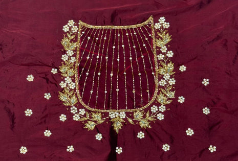 Heavy Aari Work Blouse