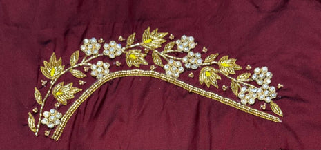 Heavy Aari Work Blouse