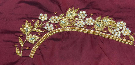 Heavy Aari Work Blouse