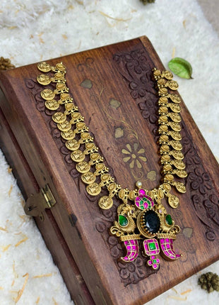 Kasu Malai WITH Stone Work
