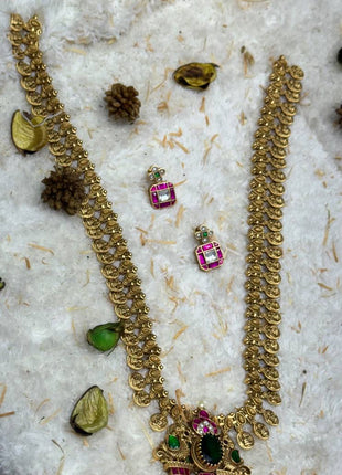 Kasu Malai WITH Stone Work